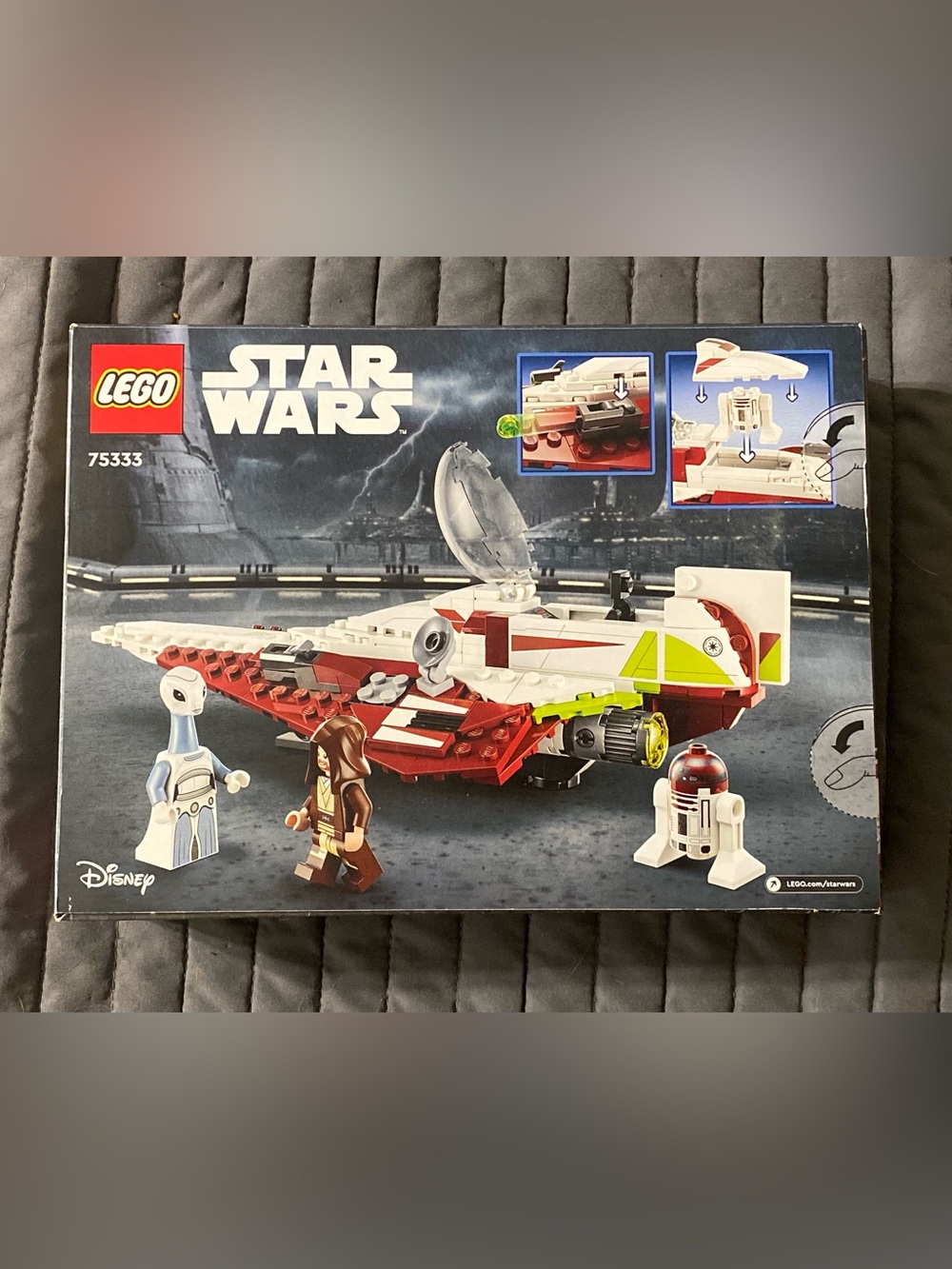 LEGO Star Wars Red, White & Lime Jedi Starfighter